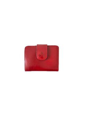 Patricia Nash Iberia Bifold Leather Wallet Sage Color RFID Protection NWT